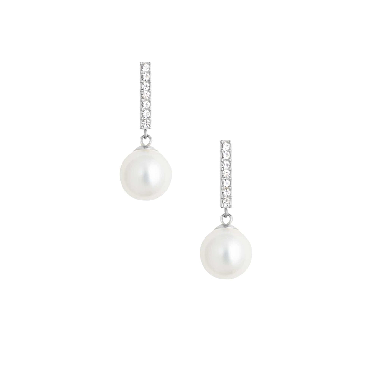 Urbanti Stainless Steel Ottilie Pearl Stud Earrings