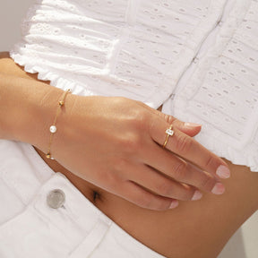 Urbanti Stainless Steel Paradise Pearl Bracelet