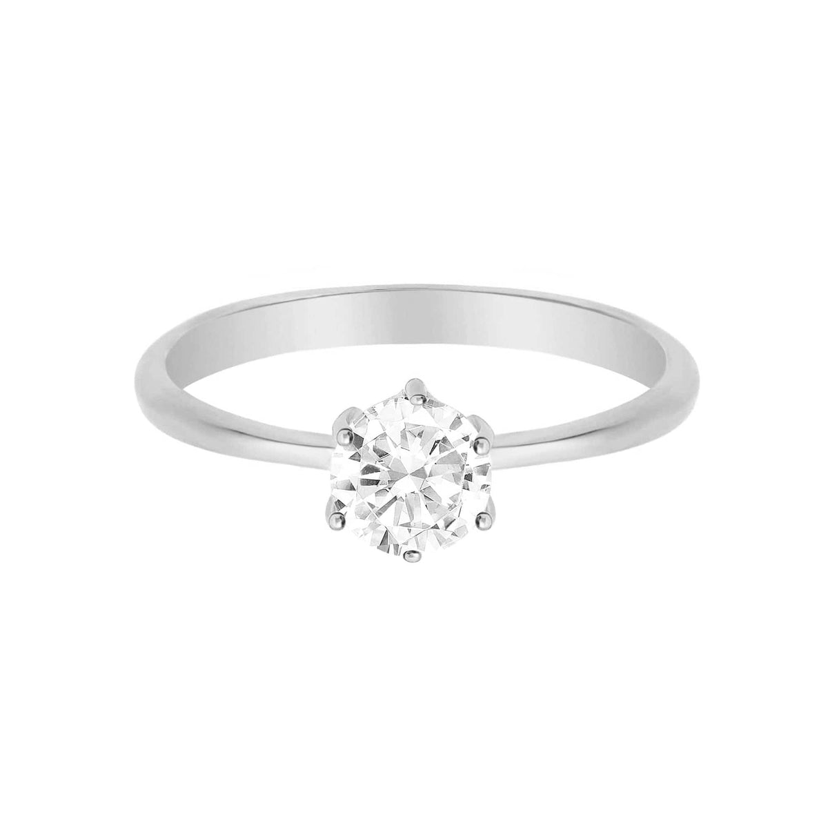 Urbanti Stainless Steel Paris Ring Silver / US 5 / UK J / EUR 49 (x small)