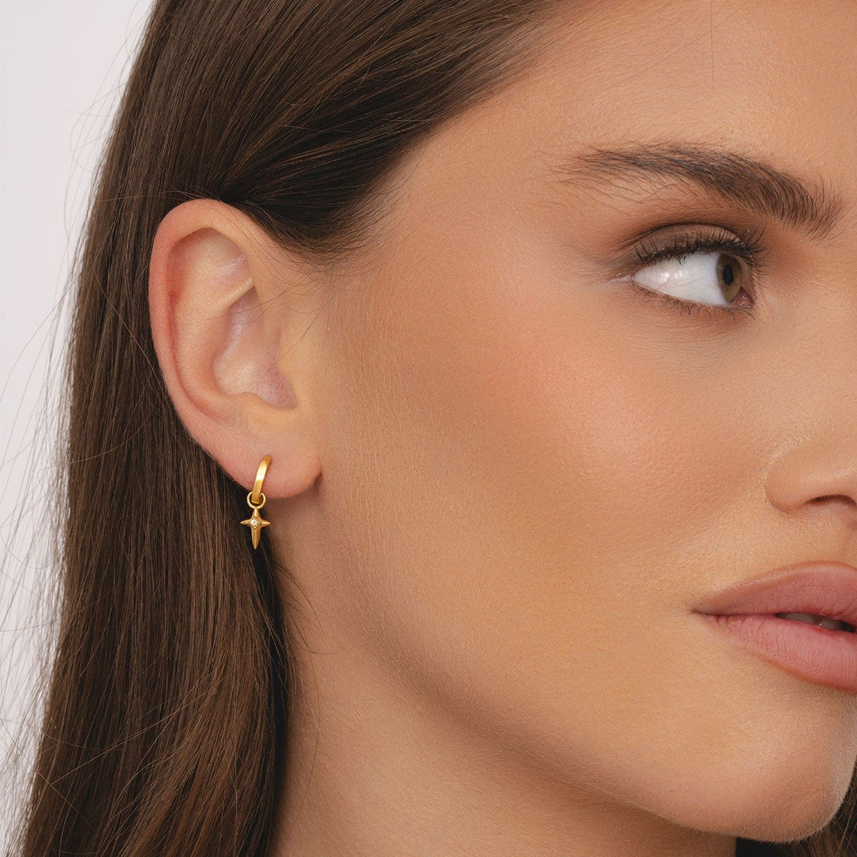 Urbanti Stainless Steel Passion Hoop Earrings