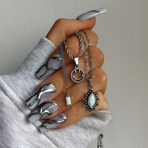 Urbanti Stainless Steel Phoebe Smiley Choker