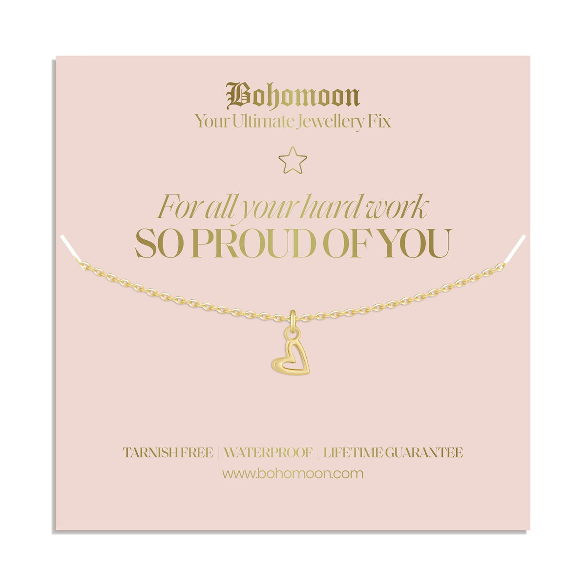 Urbanti Stainless Steel Proud Of You Necklace