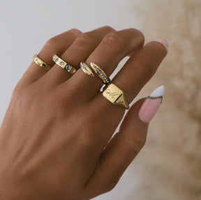 Urbanti Stainless Steel Reid Ring