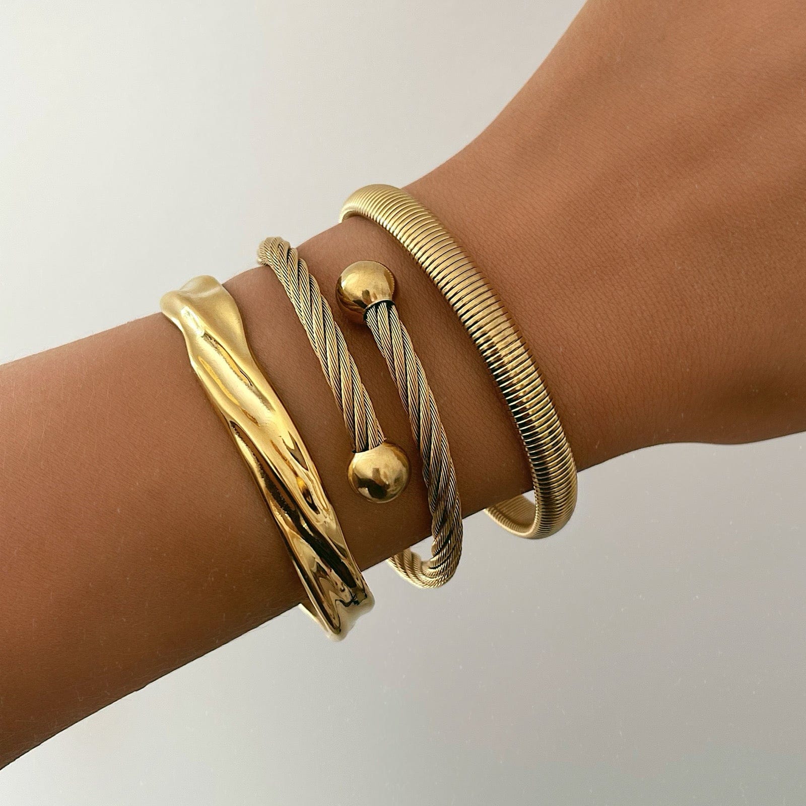 Urbanti Stainless Steel Remi Cuff Bracelet