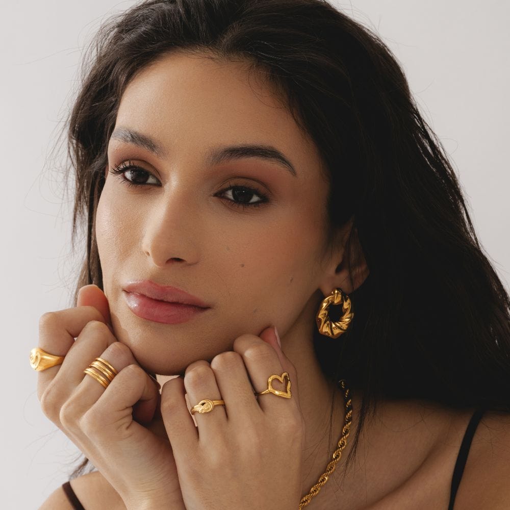 Urbanti Stainless Steel Reni Rope Choker / Necklace