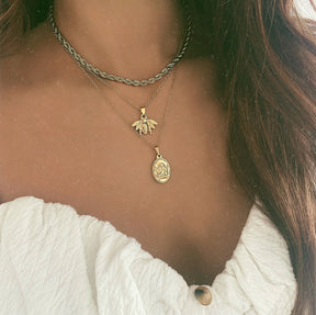 Urbanti Stainless Steel Reni Rope Choker / Necklace