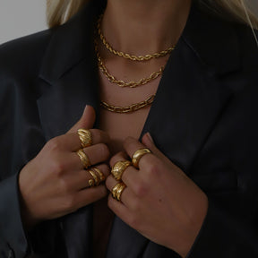 Urbanti Stainless Steel Reni Rope Choker / Necklace