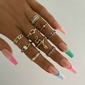 Urbanti Stainless Steel Rita Opal Ring