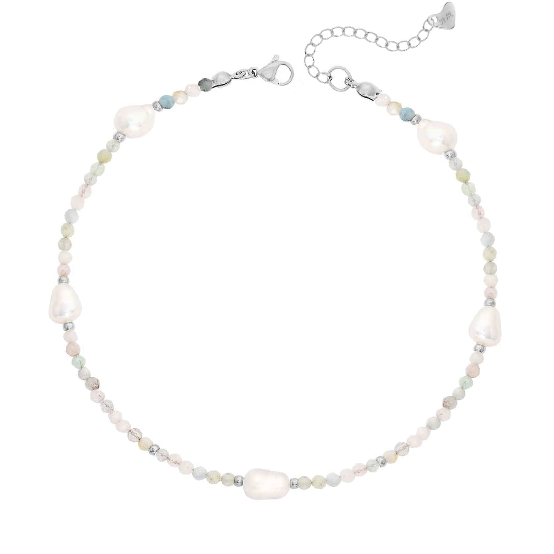 Urbanti Stainless Steel Rosie Pearl Anklet