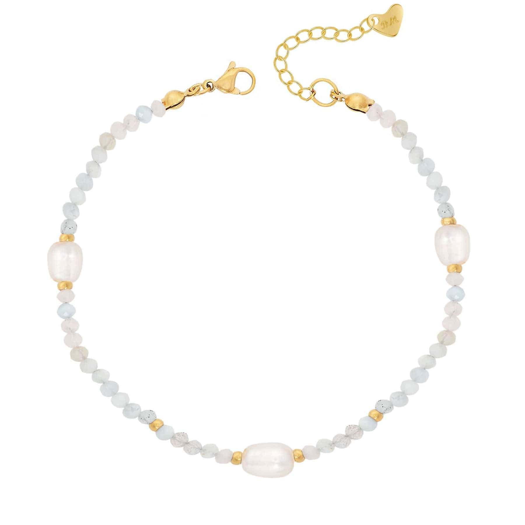 Urbanti Stainless Steel Rosie Pearl Bracelet