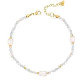 Urbanti Stainless Steel Rosie Pearl Bracelet