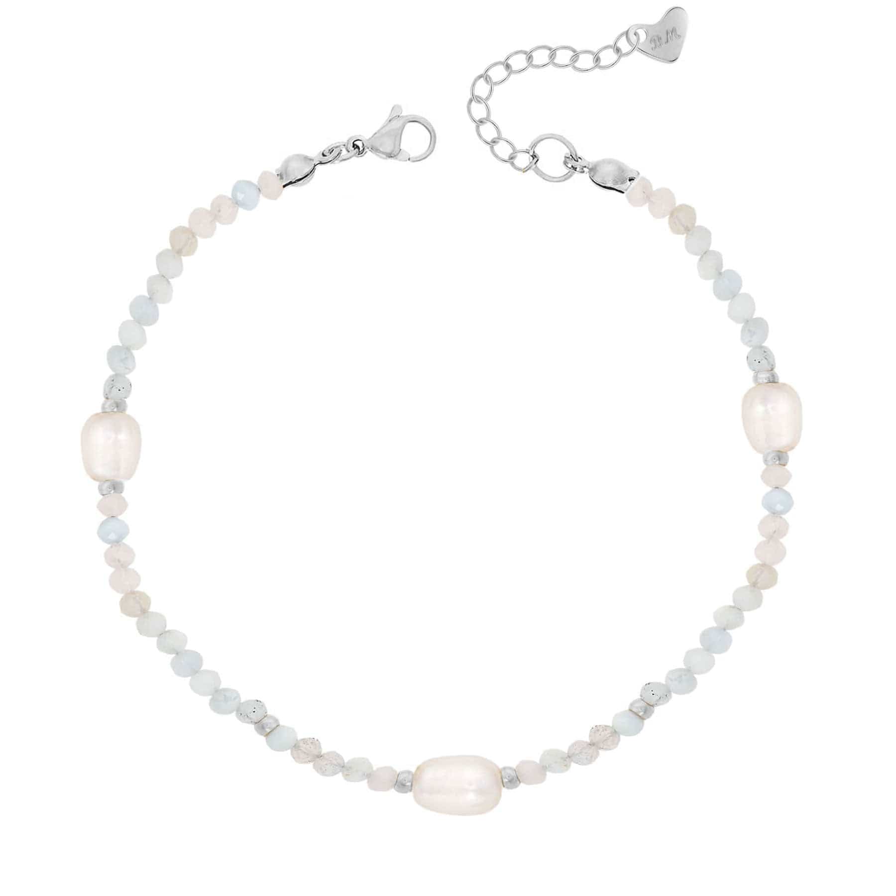 Urbanti Stainless Steel Rosie Pearl Bracelet