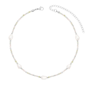 Urbanti Stainless Steel Rosie Pearl Choker / Necklace