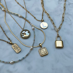 Urbanti Stainless Steel Rosie Pearl Choker / Necklace