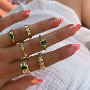 Urbanti Stainless Steel Sage Ring