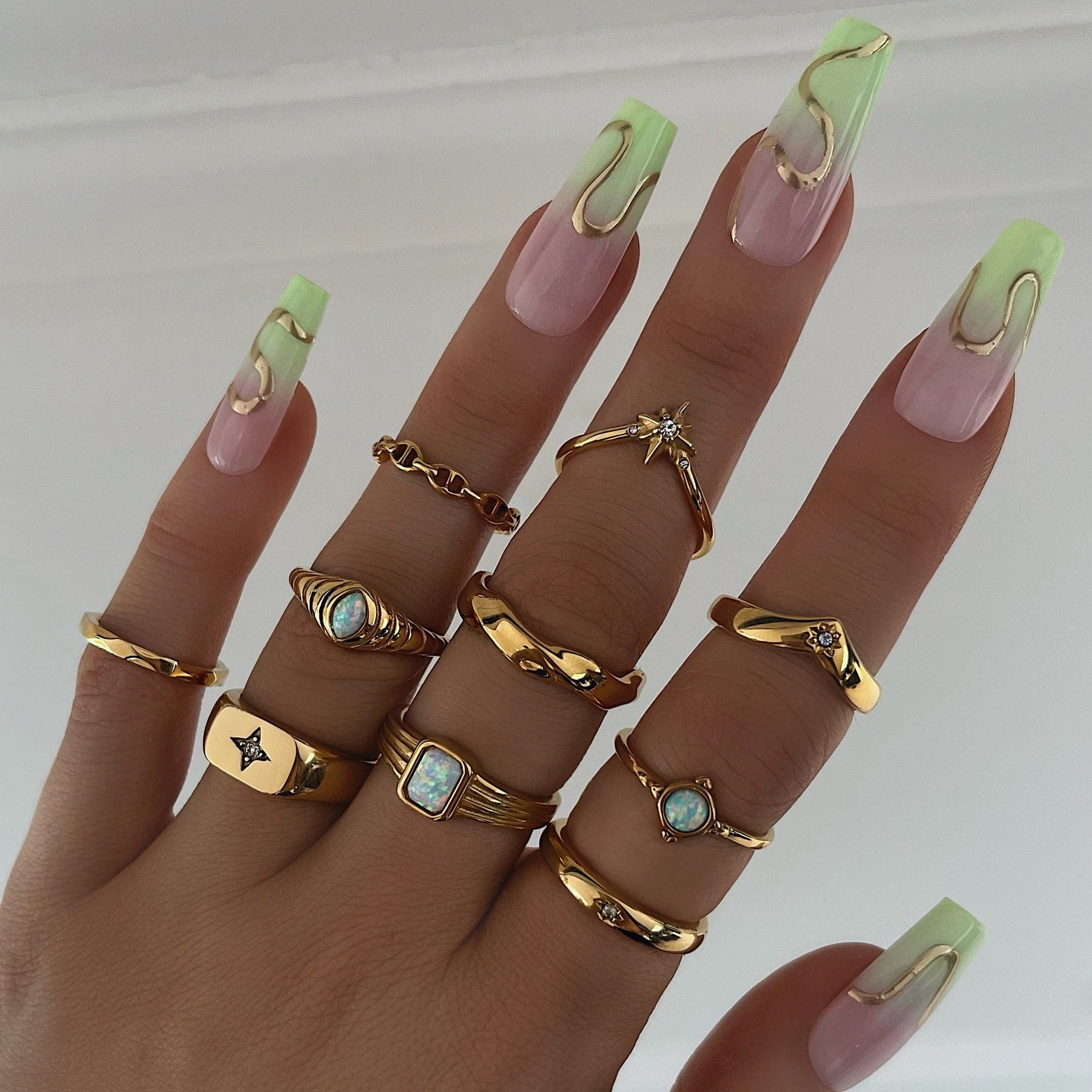 Urbanti Stainless Steel Sage Ring