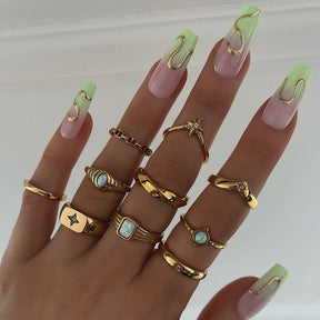 Urbanti Stainless Steel Sage Ring