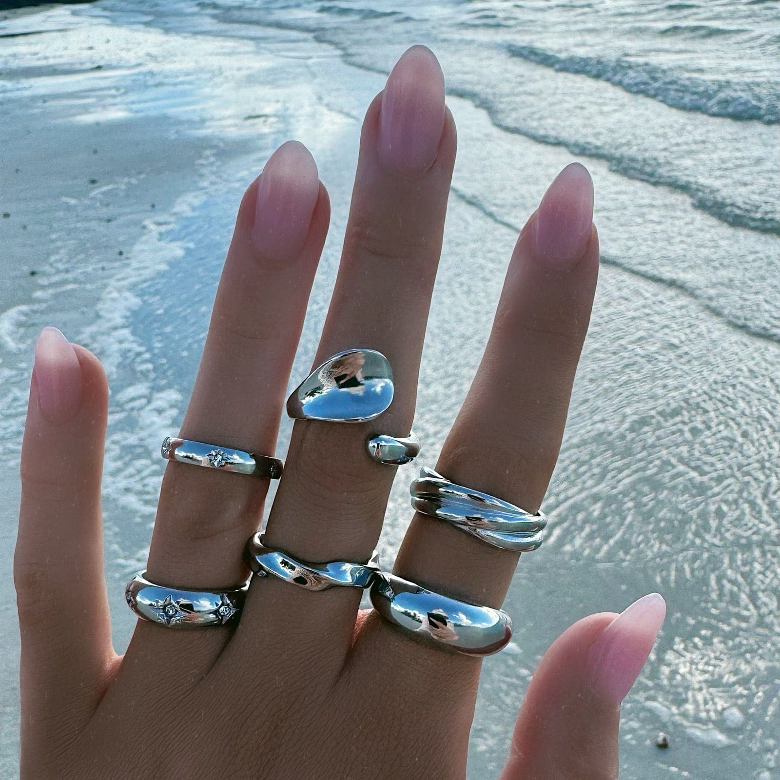 Urbanti Stainless Steel Sage Ring