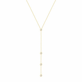 Urbanti Stainless Steel Sammie Lariat Necklace