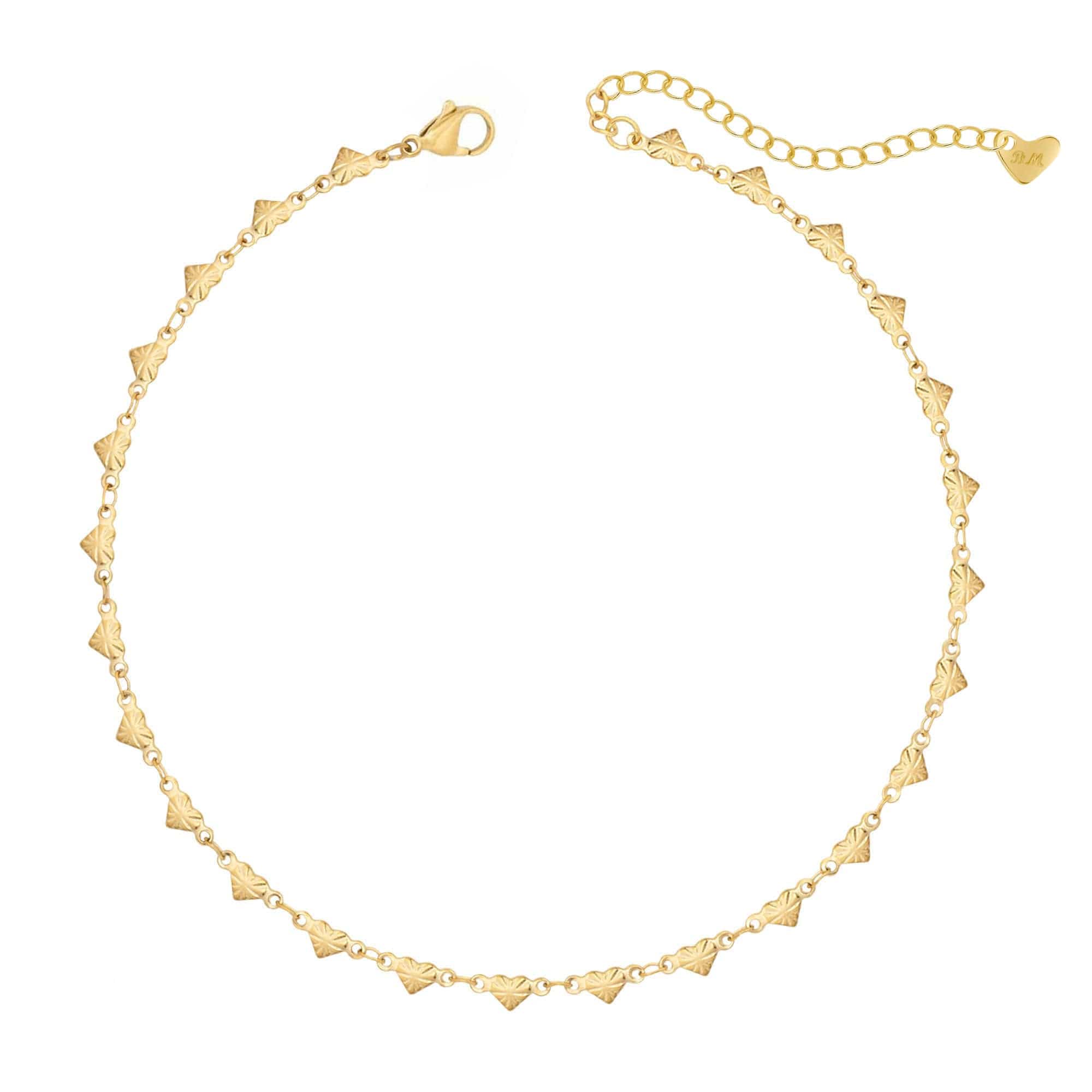 Urbanti Stainless Steel Santorini Heart Choker