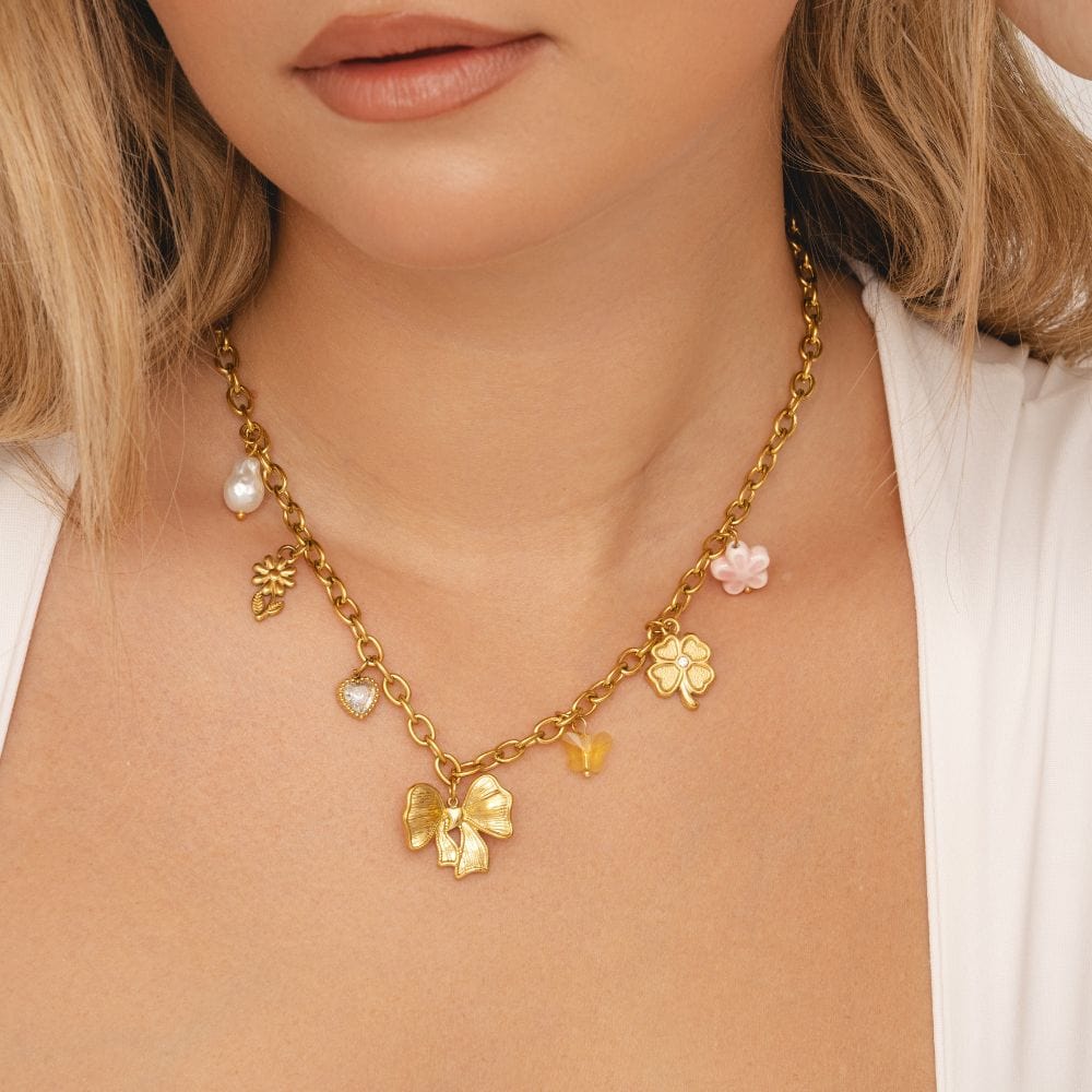 Urbanti Stainless Steel Scarlett Necklace