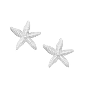 Urbanti Stainless Steel Sea Star Stud Earrings