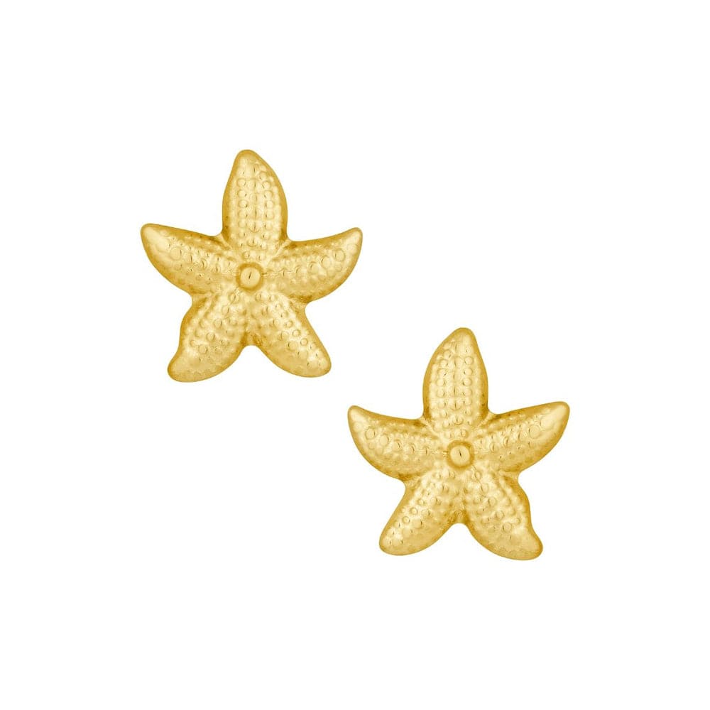 Urbanti Stainless Steel Sephira Starfish Stud Earrings