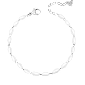Urbanti Stainless Steel Serenade Pearl Bracelet
