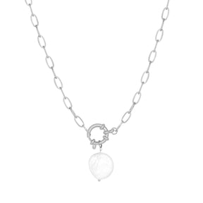 Urbanti Stainless Steel Sicily Pearl Necklace