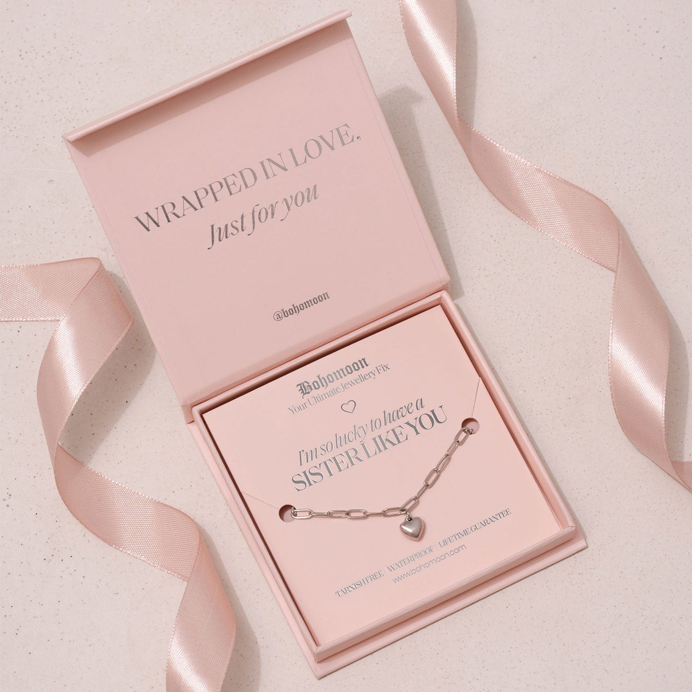 Urbanti Stainless Steel Sister Bracelet