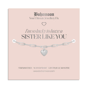 Urbanti Stainless Steel Sister Bracelet