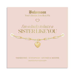 Urbanti Stainless Steel Sister Bracelet