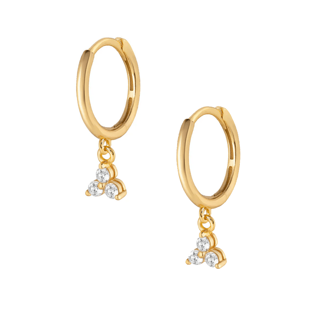 Urbanti Stainless Steel Skyler Hoop Earrings