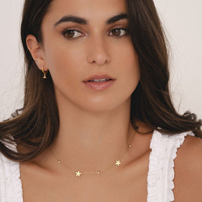 Urbanti Stainless Steel Skyler Hoop Earrings