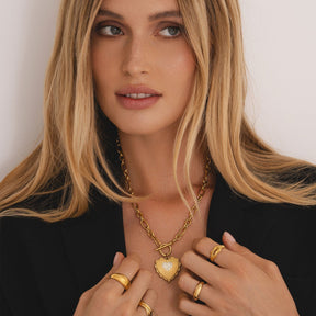 Urbanti Stainless Steel Smitten TBar Necklace