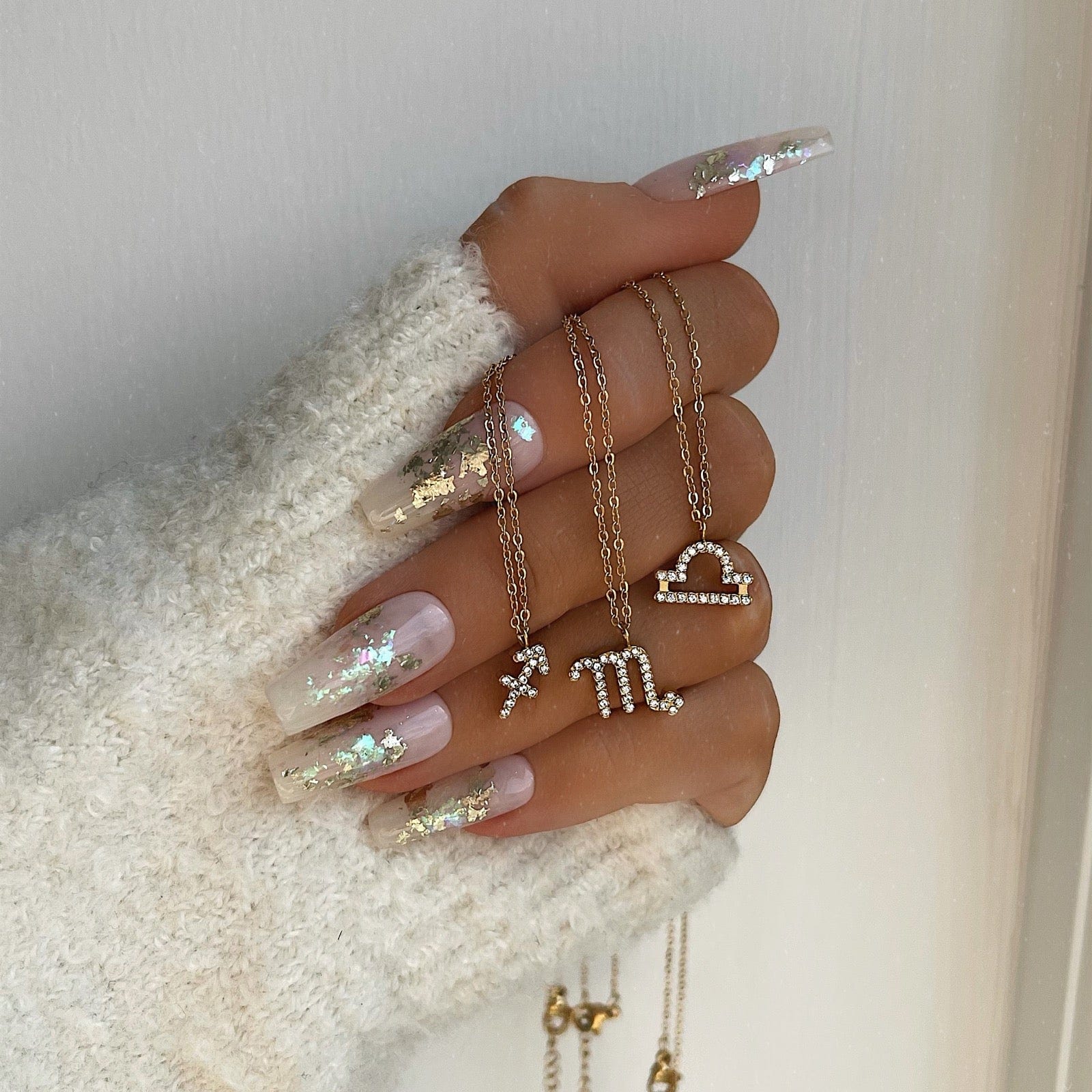 Urbanti Stainless Steel Soar Zodiac Necklace