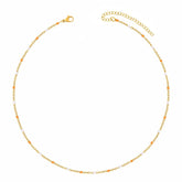 Urbanti Stainless Steel Soda Belly Chain Gold / Orange / Small