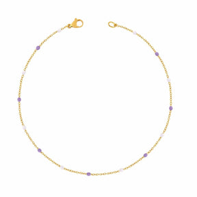 Urbanti Stainless Steel Soda Bracelet Gold / Purple / Small