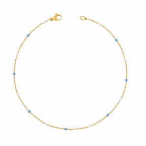Urbanti Stainless Steel Soda Bracelet Gold / Blue / Small