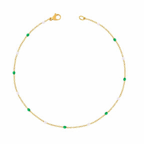 Urbanti Stainless Steel Soda Bracelet Gold / Green / Small