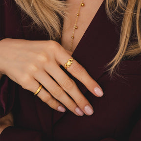 Urbanti Stainless Steel Soulmate Ring