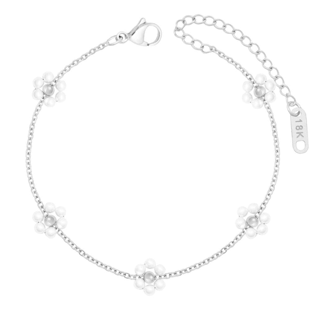 Urbanti Stainless Steel Spellbound Pearl Bracelet