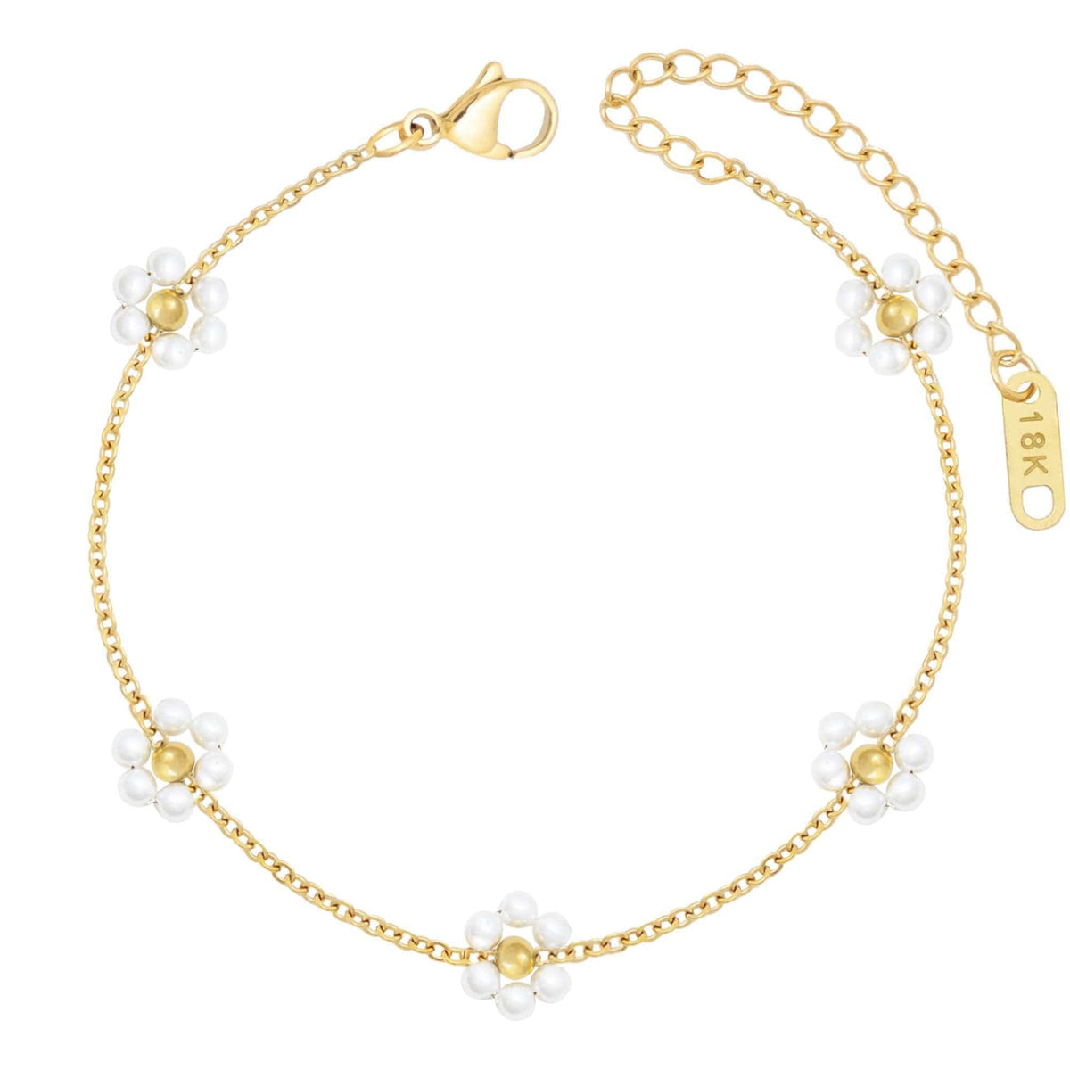 Urbanti Stainless Steel Spellbound Pearl Bracelet