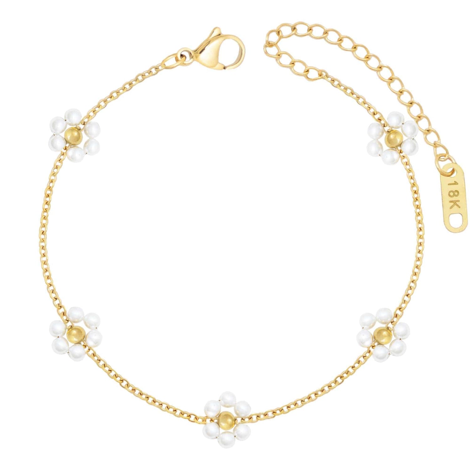 Urbanti Stainless Steel Spellbound Pearl Bracelet