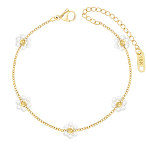 Urbanti Stainless Steel Spellbound Pearl Bracelet