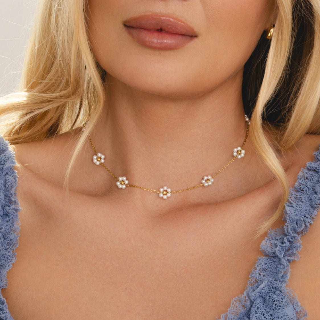 Urbanti Stainless Steel Spellbound Pearl Choker