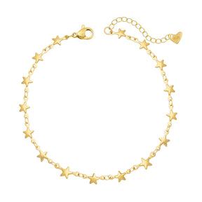 Urbanti Stainless Steel Stargirl Anklet