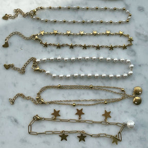 Urbanti Stainless Steel Stargirl Anklet