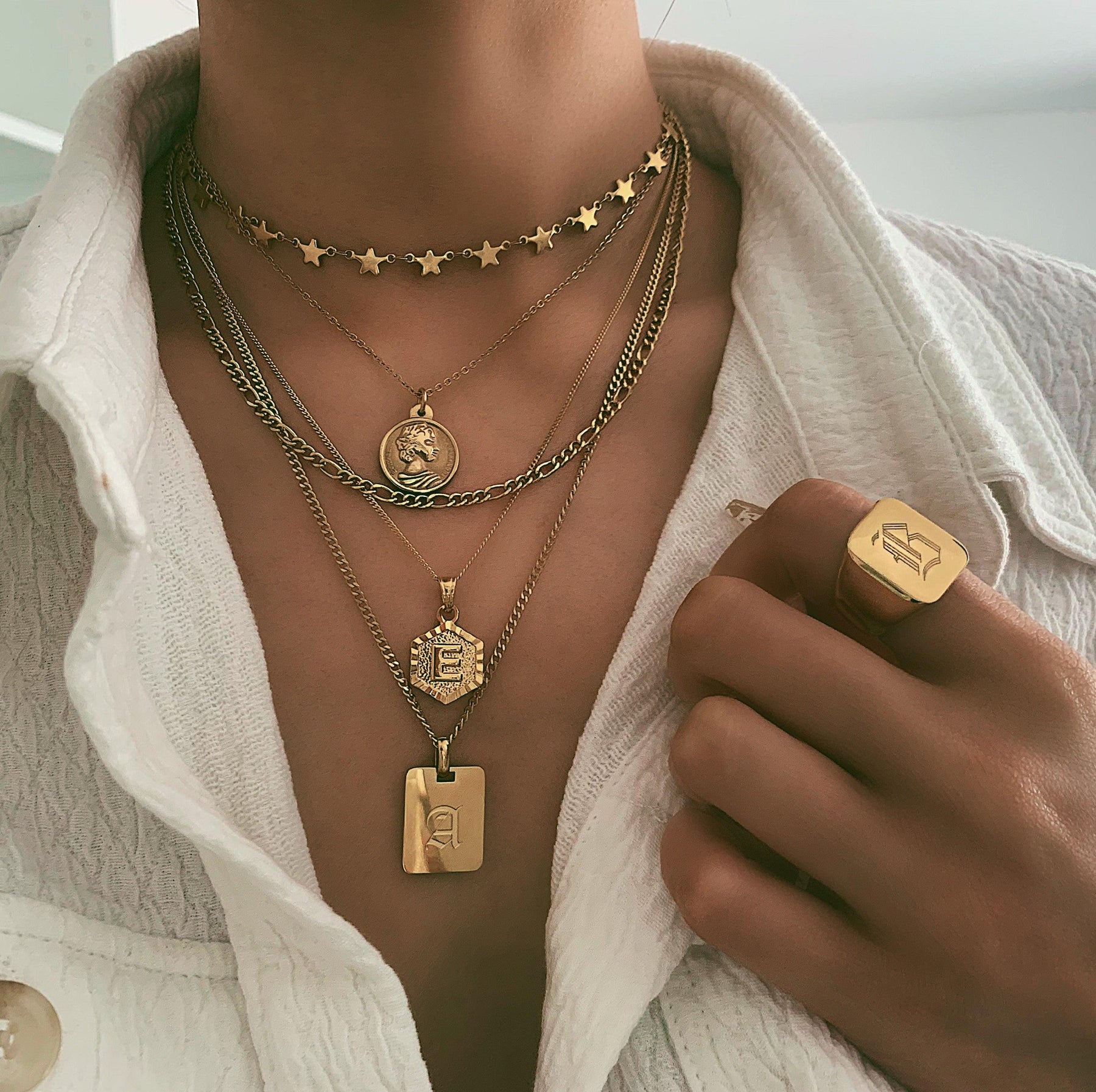 Urbanti Stainless Steel Stargirl Choker