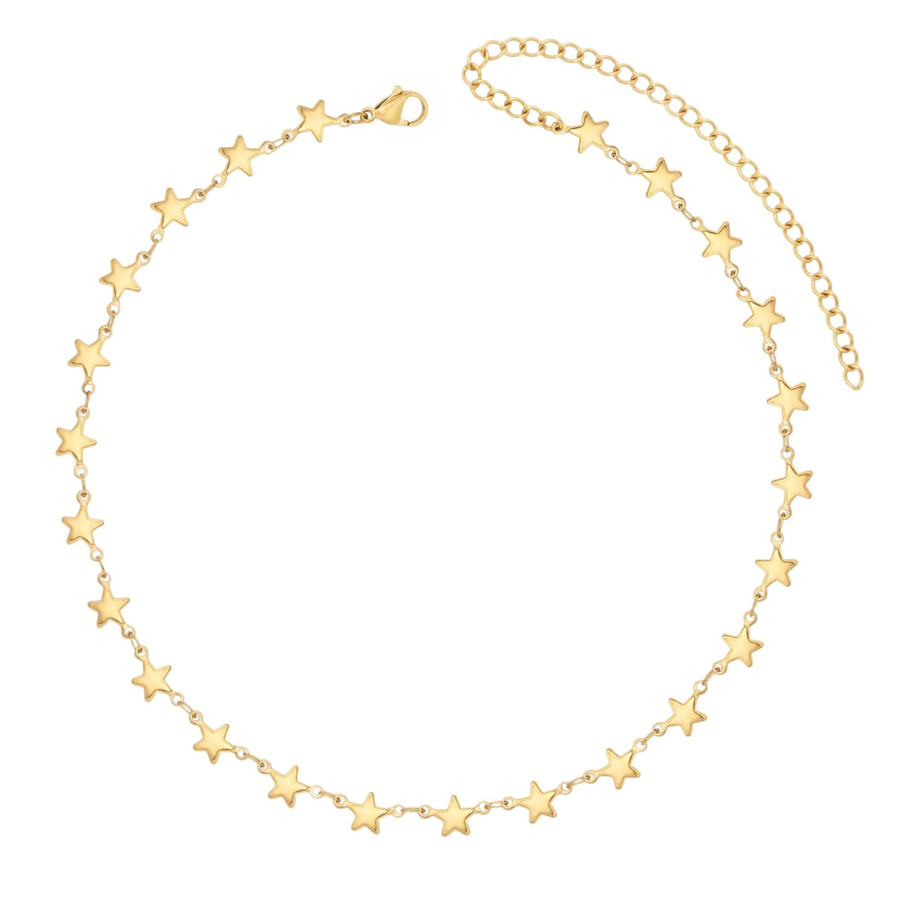 Urbanti Stainless Steel Stargirl Choker Gold